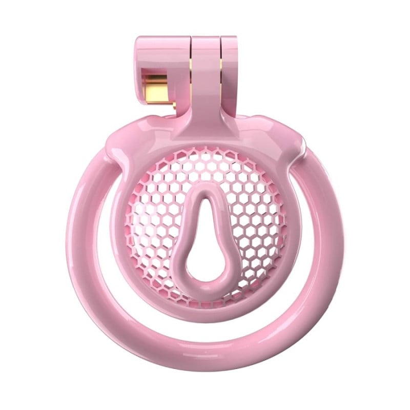 Cage de chasteté Sissy Alia 2.5 x 3 cm Rose - Cages de chasteté pour travestis