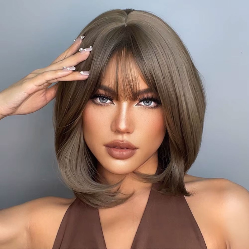 Brown Lula Wig - Chestnut