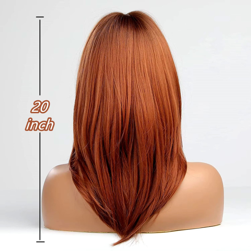 Perruque rousse Misty - Perruques rousses pour travestis