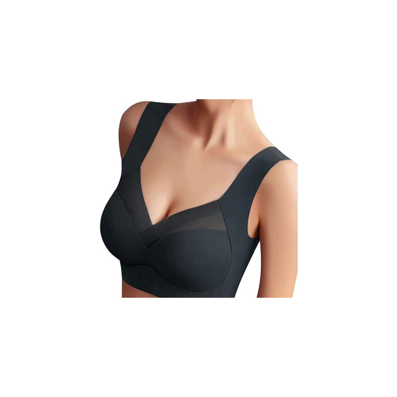 Soutien-gorge push up noir - Redresses seins pour travestis