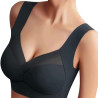 Black push-up bra - Straightening breasts Black push-up bra - Straightening breasts