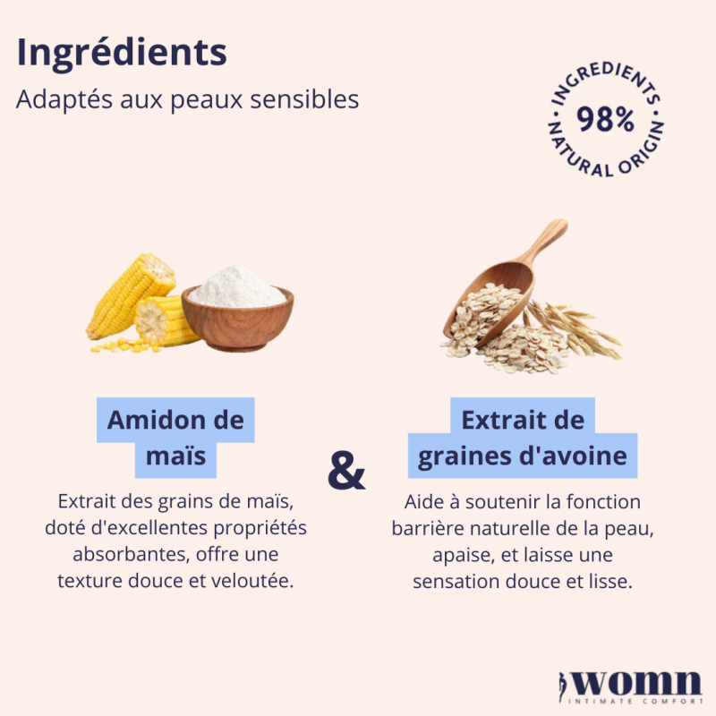 Womn body powder (100g) - Hair removal