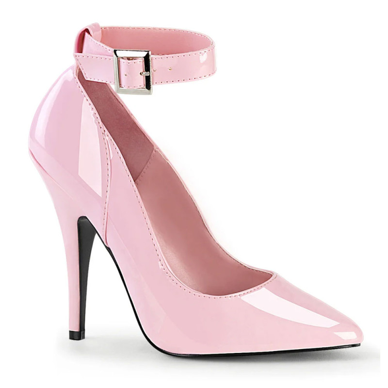 Escarpins Seduce rose pale - Escarpins grandes tailles pour travestis