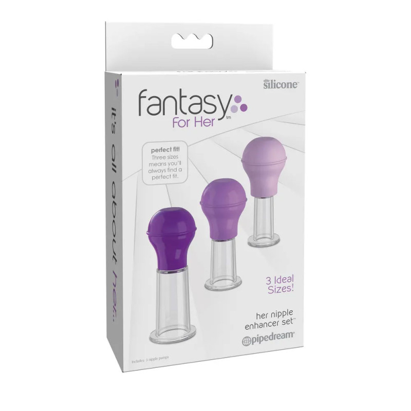 Kit of 3 nipple developers - Nipple Beauty