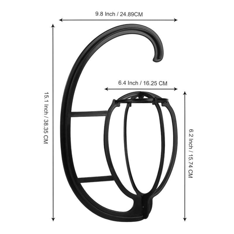 Wig holder for wardrobe - Care and accessories