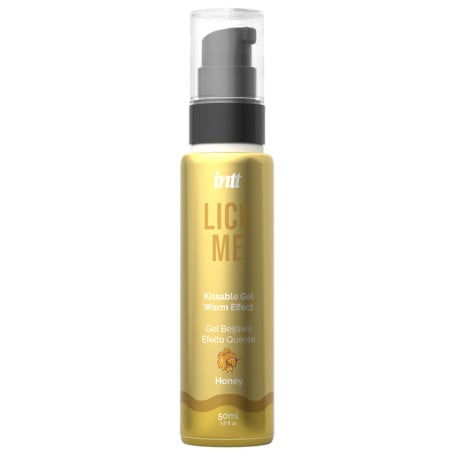 Gel à lécher Link Me Miel (50ml) - Erotic massage for cross-dressers Gel à lécher Link Me Miel (50ml) - Erotic massage for cross-dressers