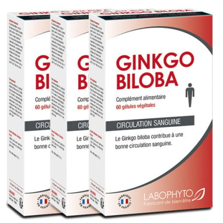 Ginkgo Biloba Cure de 3 mois - Aphrodisiaques pour travestis
