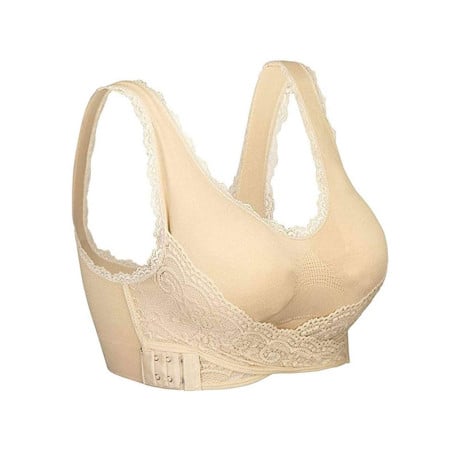 Nude Crossover Push-Up Bra - Sexy bras