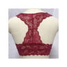 Brassière dentelles Lie de vin - Sexy bras