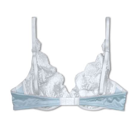 Soutien-gorge Satin and Lace Bra Bloomin' Wet - Soutiens-gorge sexy pour travestis Soutien-gorge Satin and Lace Bra Bloomin' Wet - Soutiens-gorge sexy pour travestis