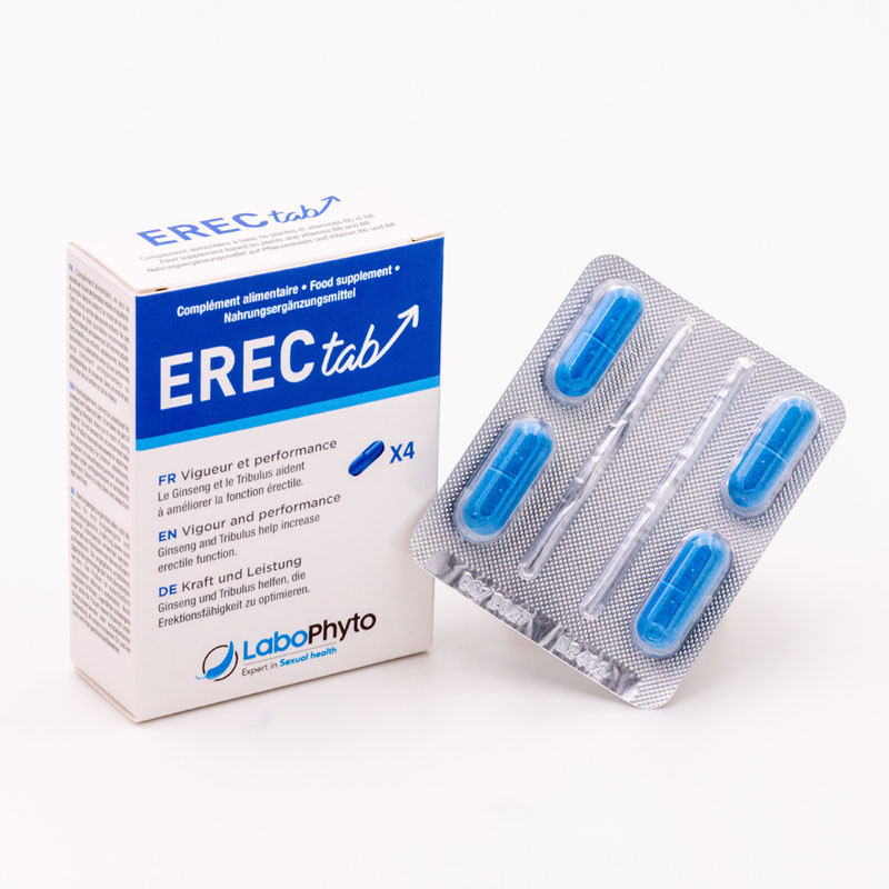 Erectab (4 comprimés) - Aphrodisiacs for cross-dressers