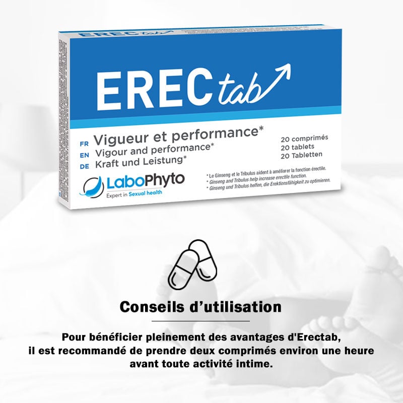 Erectab (20 comprimés) - Aphrodisiaques pour travestis