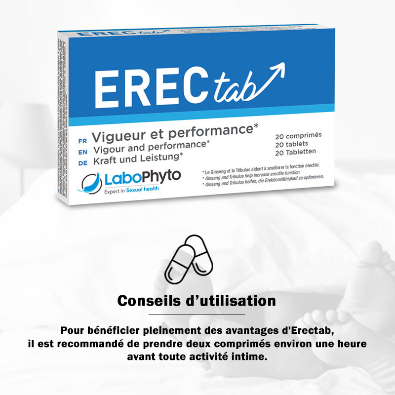 Erectab (20 comprimés) - Aphrodisiaques pour travestis
