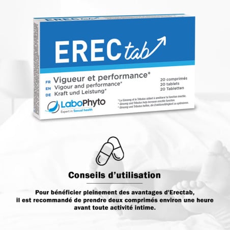 Erectab (20 comprimés) - Aphrodisiaques pour travestis