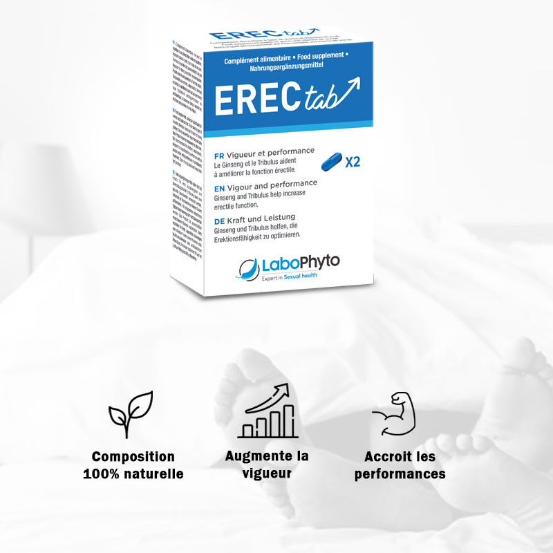 Erectab (2 comprimés) - Aphrodisiaques pour travestis