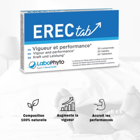 Erectab (20 comprimés) - Aphrodisiaques pour travestis