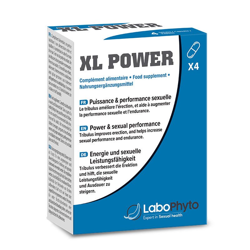XL Power (4 gélules végétales) - Aphrodisiaques pour travestis