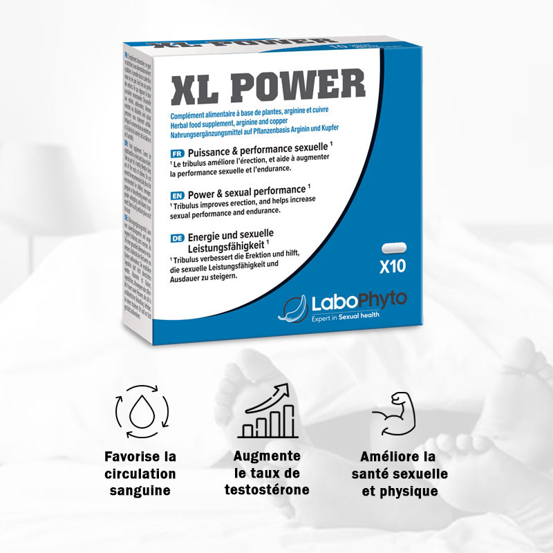 XL Power 10 capsules - Aphrodisiacs for cross-dressers