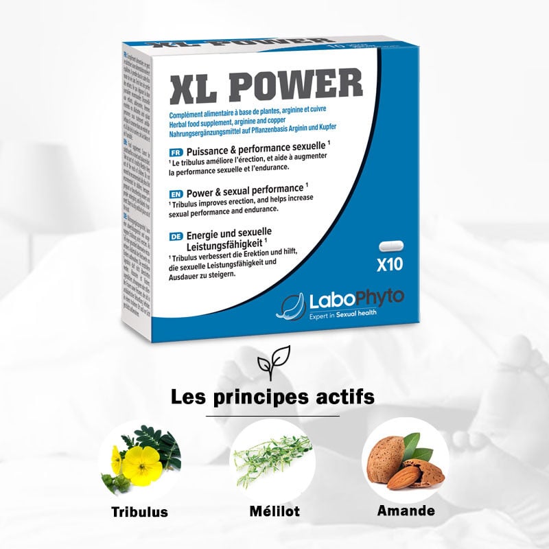 XL Power (10 gélules) - Aphrodisiaques pour travestis