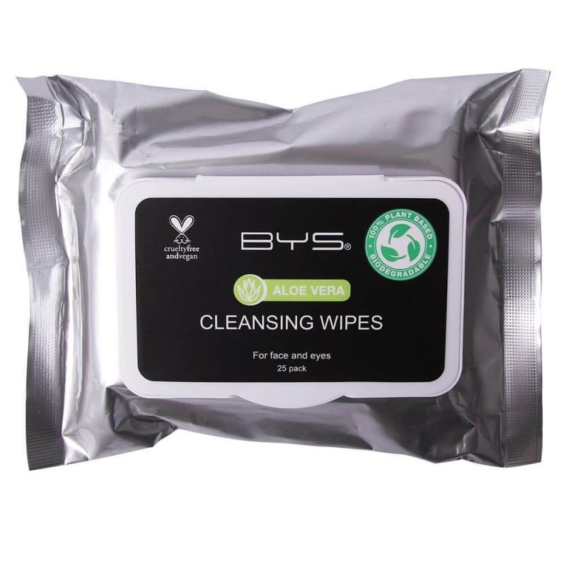 Lingettes démaquillantes Aloe Vera (25 lingettes) - Démaquillant pour travestis
