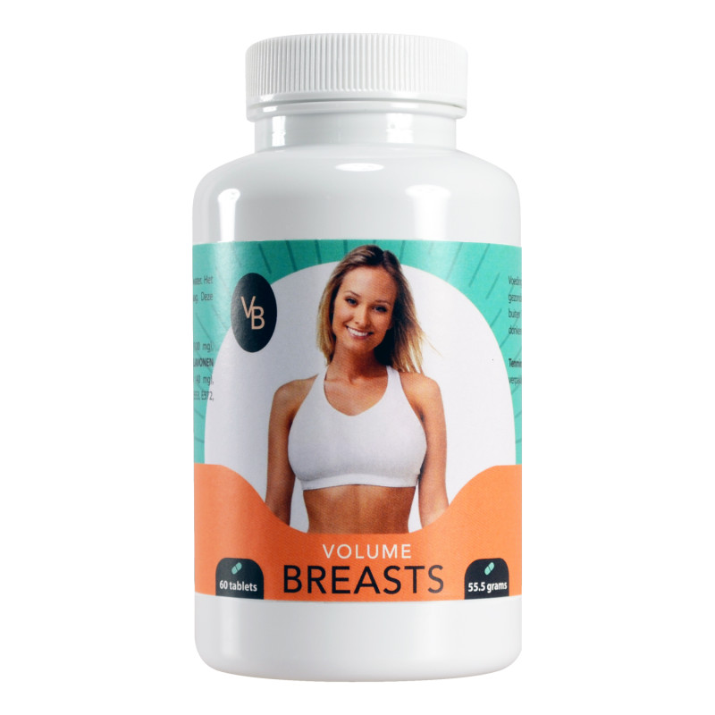 Pilules gros seins Volume Breasts (60 gélules) - Pilules volume poitrine pour travesti