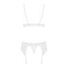Seductive white 3-piece set - Sexy set for cross-dressers Seductive white 3-piece set - Sexy set for cross-dressers