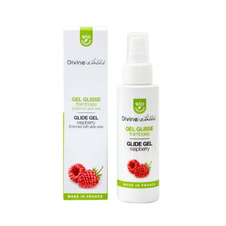 Gel Glisse Framboise Bio (100 ml) - Lubrifiants intimes