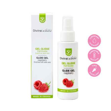 Gel Glisse Framboise Bio (100 ml) - Lubrifiants intimes