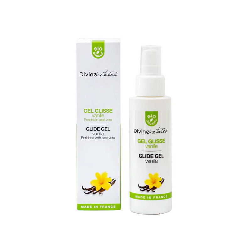 Gel Glisse Vanille Bio (100ml) - Lubrifiants intimes pour travestis