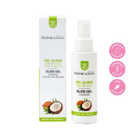 Gel Glisse Coco Bio (100ml) - Lubrifiants intimes