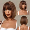 Perruque chatain Esther - Perruques pour travestis Perruque chatain Esther - Perruques pour travestis
