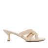 Mules blanc cassé - Mules grandes tailles pour travestis Mules blanc cassé - Mules grandes tailles pour travestis