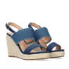 Sandales espadrilles Jeans - Sandales grandes tailles pour travestis Sandales espadrilles Jeans - Sandales grandes tailles pour travestis