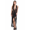 Long lace and sheer voile dress - Dresses Long lace and sheer voile dress - Dresses