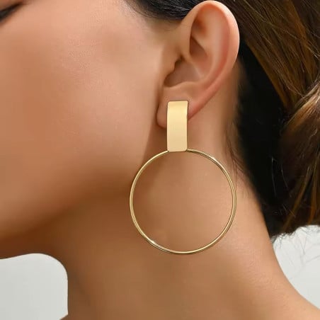 Boucles d'oreilles clips Soleil levant - Boucles d'oreilles à clips