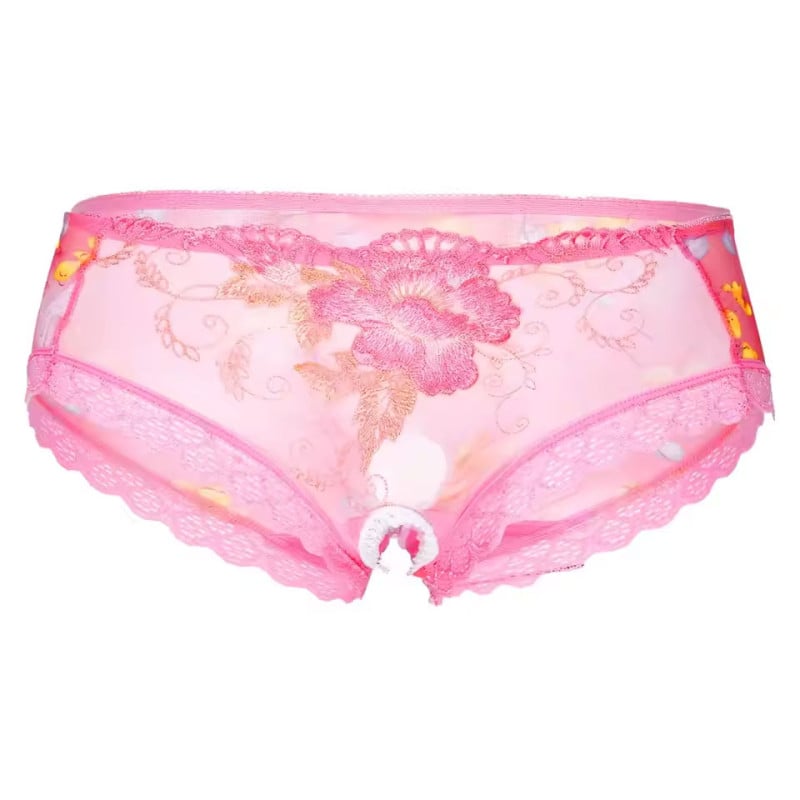 Culotte Sissy ouverte rose - Déguisements Sissy