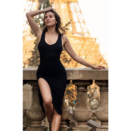 Robe noire Anastasia - Robes pour travestis