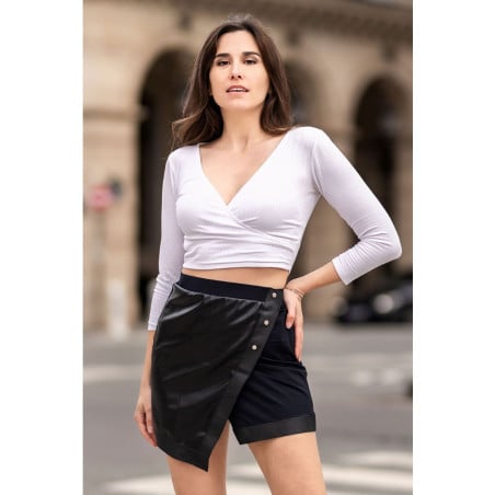 Jupe courte noire Mia - Jupes pour travestis Jupe courte noire Mia - Jupes pour travestis
