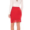 Jupe longue rouge Maria - Jupes pour travestis Jupe longue rouge Maria - Jupes pour travestis