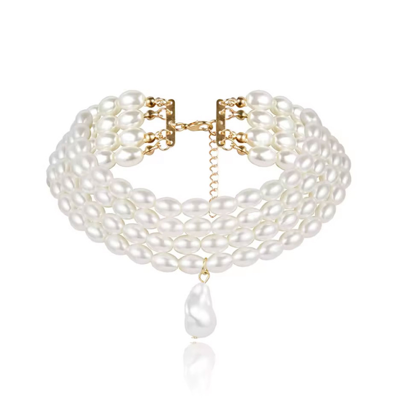 Collier Perles Duchesse - Bijoux pour travestis