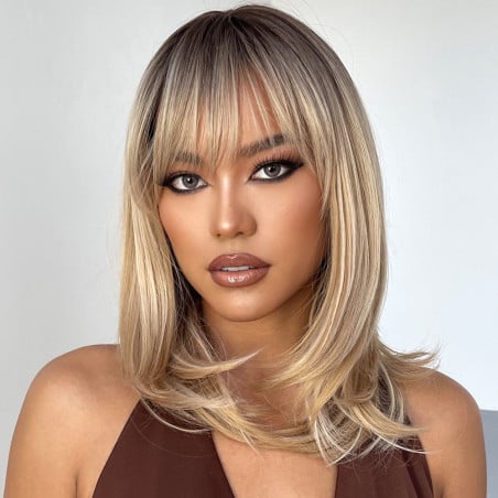 Perruque blonde Tina - Perruques blondes pour travestis