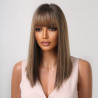 Perruque chatain Gabrielle - Perruques pour travestis Perruque chatain Gabrielle - Perruques pour travestis
