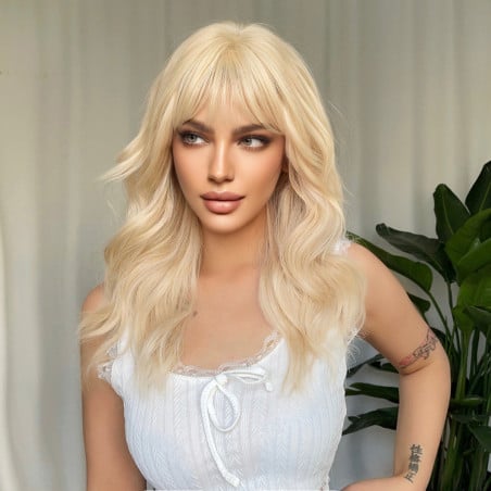 Hope Platinum Blonde Wig - Wigs Hope Platinum Blonde Wig - Wigs
