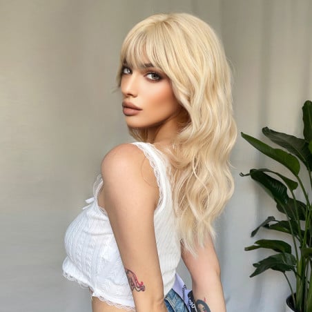 Hope Platinum Blonde Wig - Wigs Hope Platinum Blonde Wig - Wigs