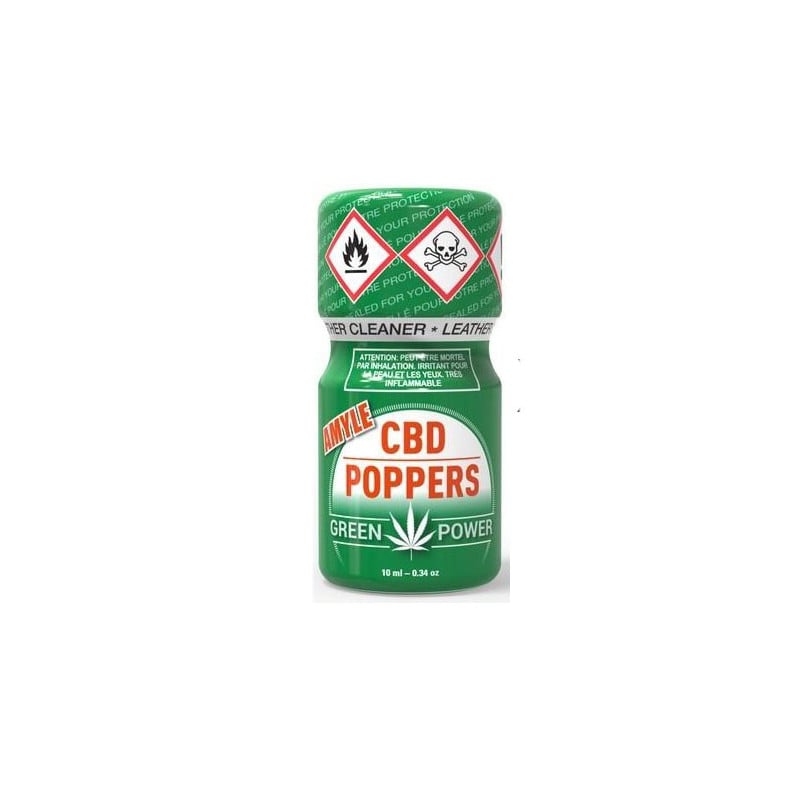 Poppers Green Power CBD Amyle (10ml) - Poppers