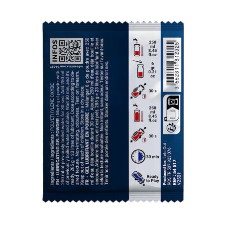 Sachet poudre à Fist FF Powder - Lubrifiants intimes pour travestis