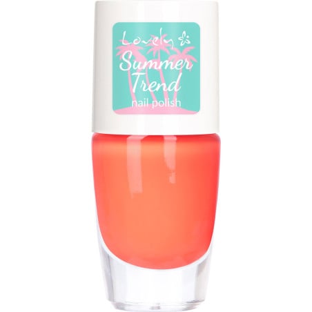 Vernis laquée Summer Trend Corail - Vernis à ongles pour travestis
