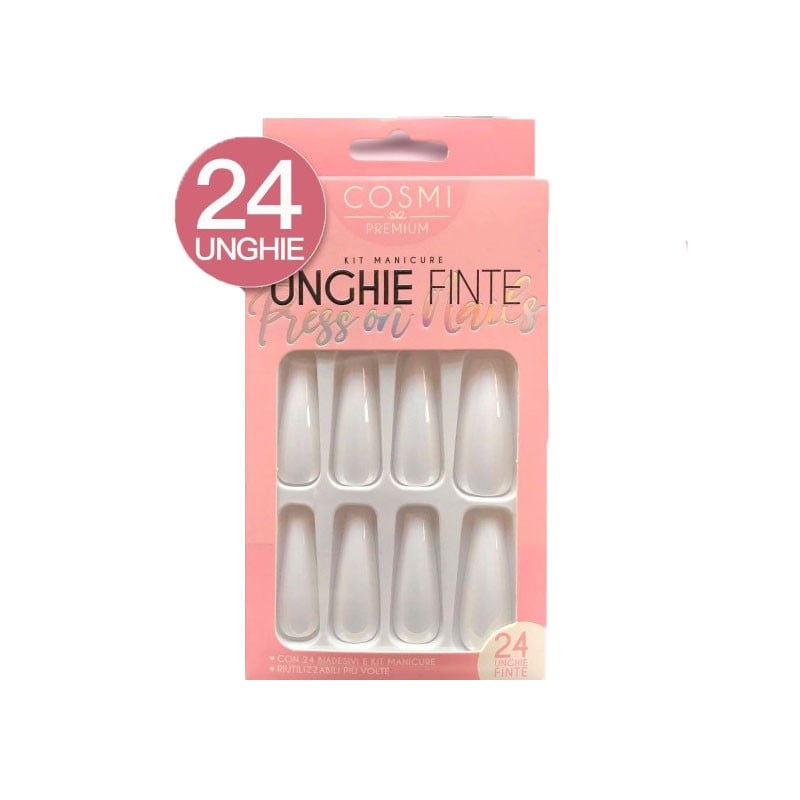 Faux ongles autocollants Snow - Nails for cross-dressers