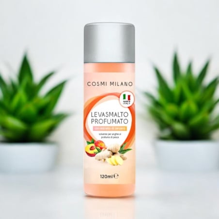 Dissolvant Gingembre et Pêche (120ml) - Vernis à ongles pour travestis Dissolvant Gingembre et Pêche (120ml) - Vernis à ongles pour travestis