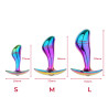 Plug Prostatique - Arc en Ciel - Plugs anals pour travestis Plug Prostatique - Arc en Ciel - Plugs anals pour travestis
